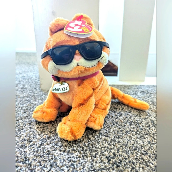 Ty Other - Garfield Cool Cat Ty Plush with Sunglasses Beanie Baby